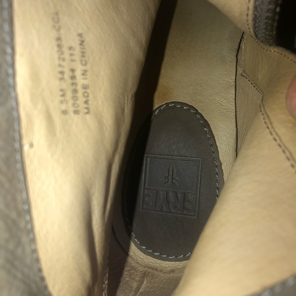 Frye brown/grayish ankle booties  size 8.5M - Picture 10 of 10